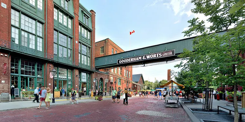 best places to live in toronto for singles - Distillery District