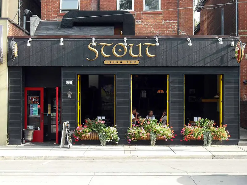 Stout Irish Pub - cabbagetown restaurants